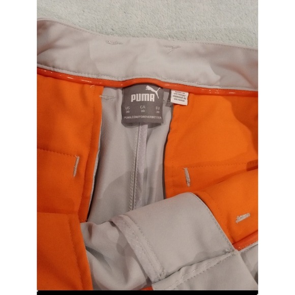 Puma Other - Mens Puma Golf Shorts Flat Front Sport Gray Size 30